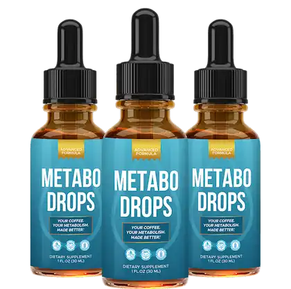 Metabo Drops 3-bottle package — 90-day supply at $69 per bottle